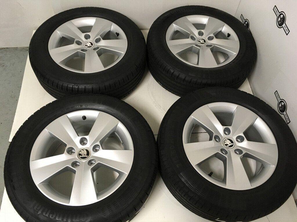 Skoda Superb lichtmetaal velgen 16"inch 5x112, Ophalen, Nieuw, 16 inch, Banden en Velgen