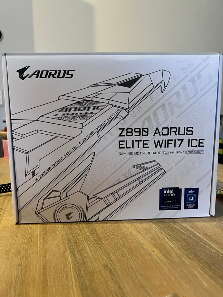 Z890 AORUS ELITE WIFI7 ICE, Computers en Software, Moederborden, Ophalen, Nieuw, Intel, DDR5