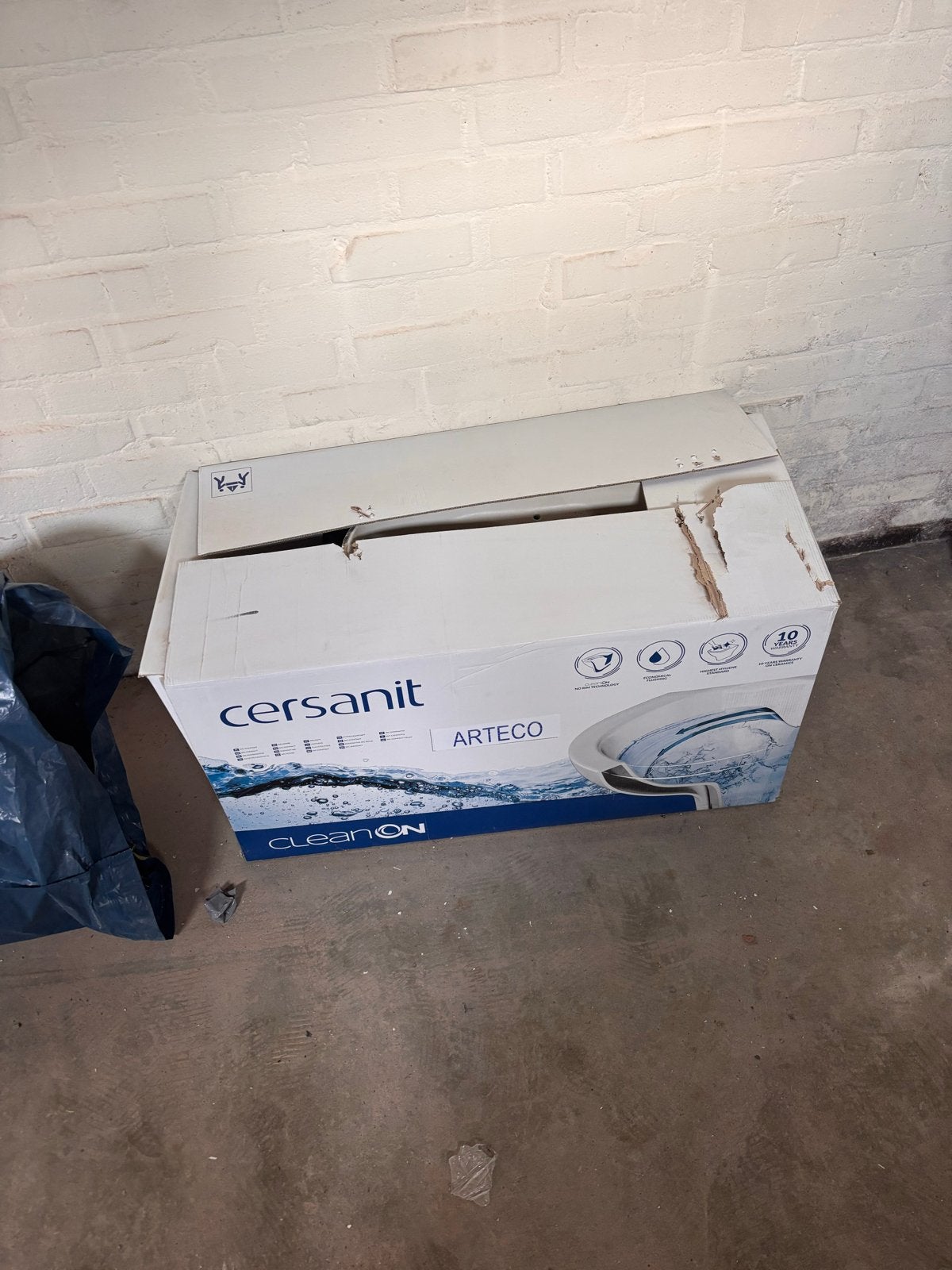 Cersanit Arteco Toiletpot met Reservoir - Nieuw in Doos, Ophalen, Nieuw, Toilet