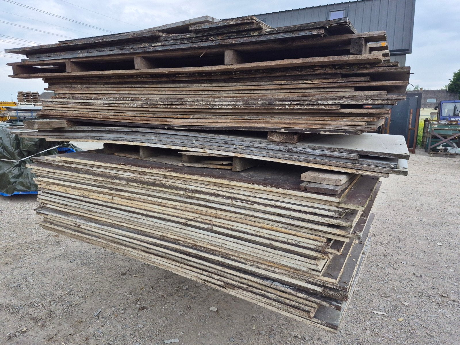 Gebruikte betonplexplaten diverse afmetingen en diktes, Gebruikt, Minder dan 25 mm, Overige typen, Ophalen of Verzenden