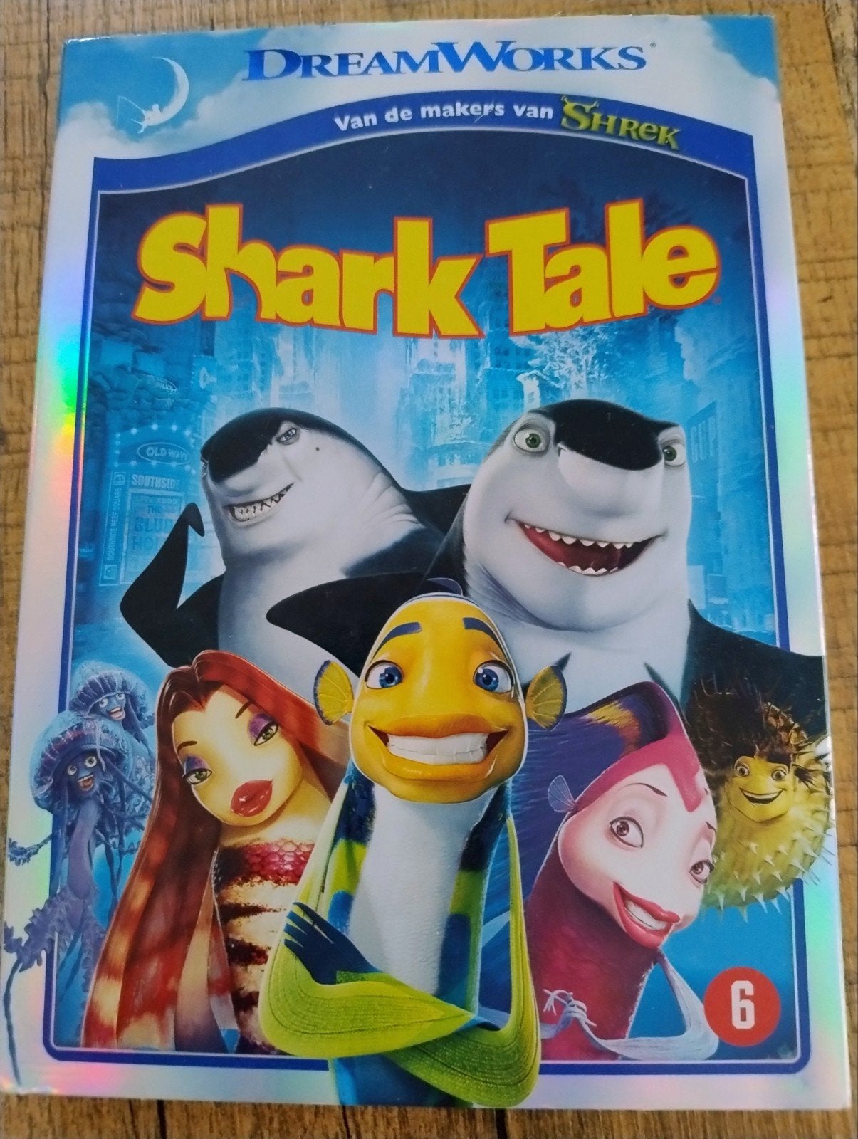 Shark Tale DVD - DreamWorks Animatie Film, Bonusmateriaal, Gebruikt, Animatie, Nederlands