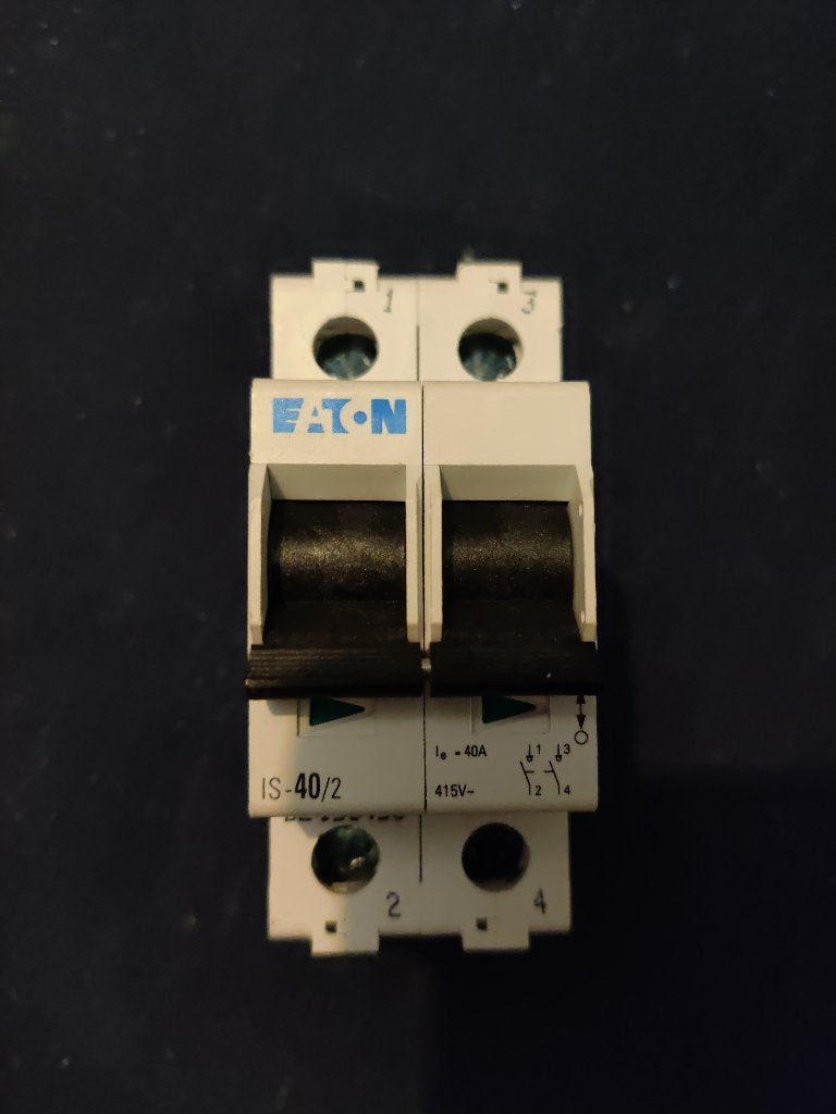 Eaton Hoofdschakelaar IS-40/2-BL, Hobby en Vrije tijd, Ophalen of Verzenden, Nieuw