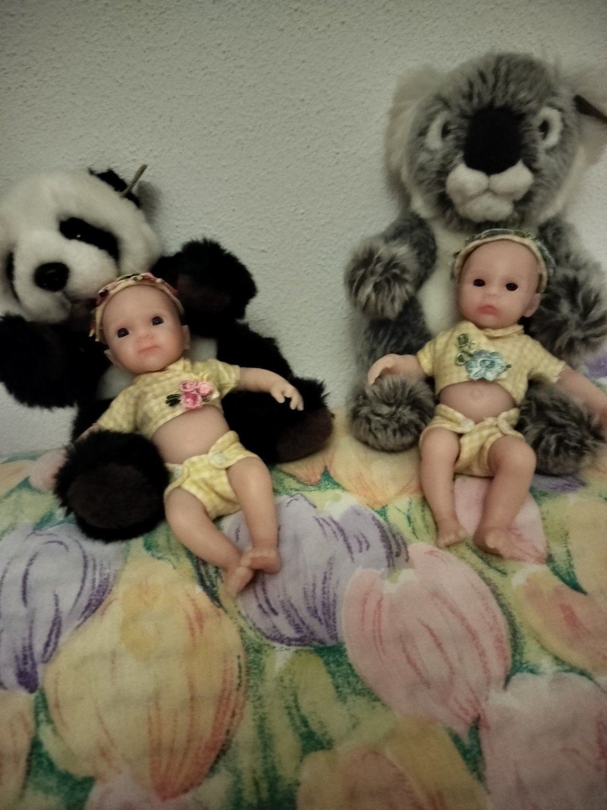 siliconen babys 17 centimeter certificaten/dozen + kleding, Ophalen of Verzenden, Nieuw, Babypop, Levensecht of Reborn