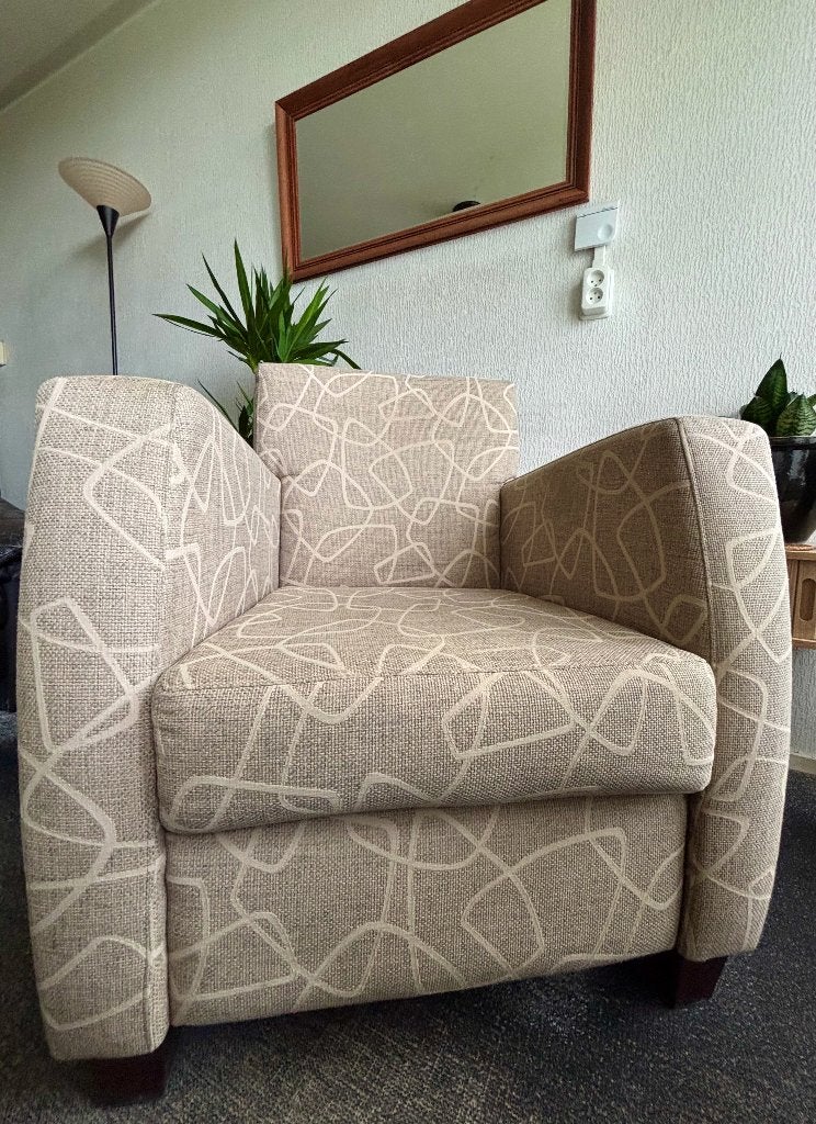 Nette comfortable INNO Fauteuil, Ophalen, Gebruikt, 75 tot 100 cm, Stof