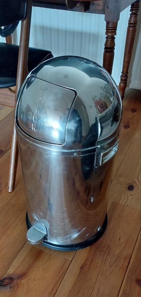 Wesco Kickboy prullenbak., Ophalen, Gebruikt, Met pedaal, 40 liter of meer