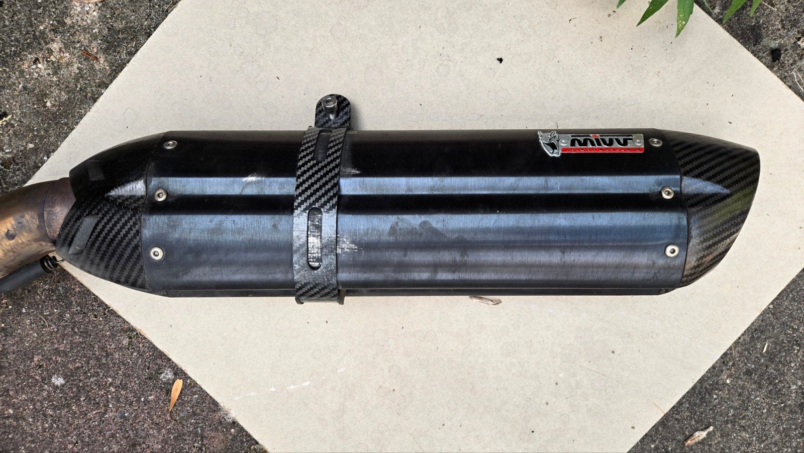 MIVV carbon demper met dbkiller voor bv bmw gs 1200, Ophalen of Verzenden