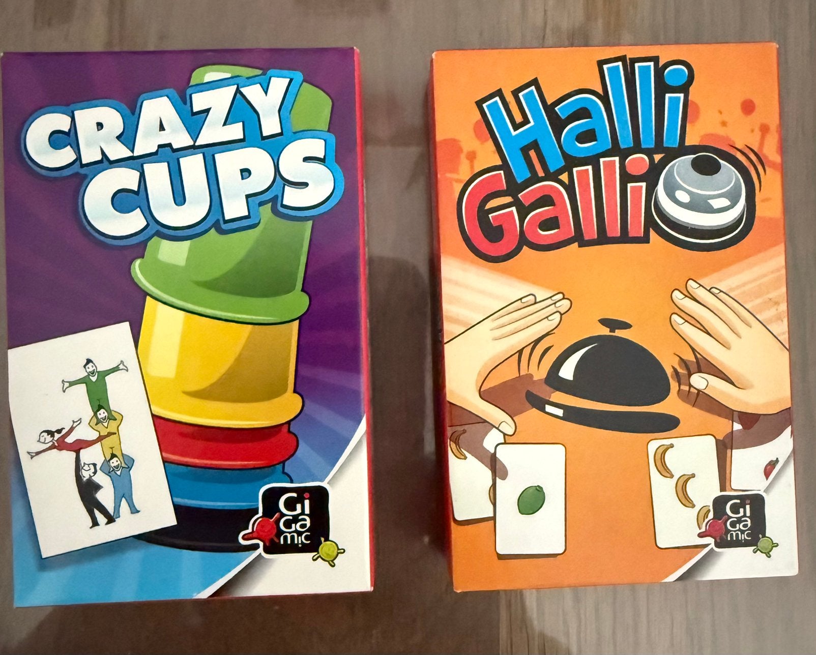 Mini spel halli galli en crazy cups, Hobby en Vrije tijd, Gezelschapsspellen | Kaartspellen, Ophalen of Verzenden, Nieuw