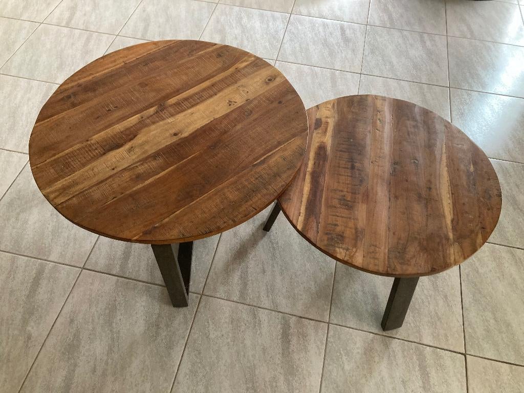 salontafels, Gebruikt, 50 tot 100 cm, Rond, Modern