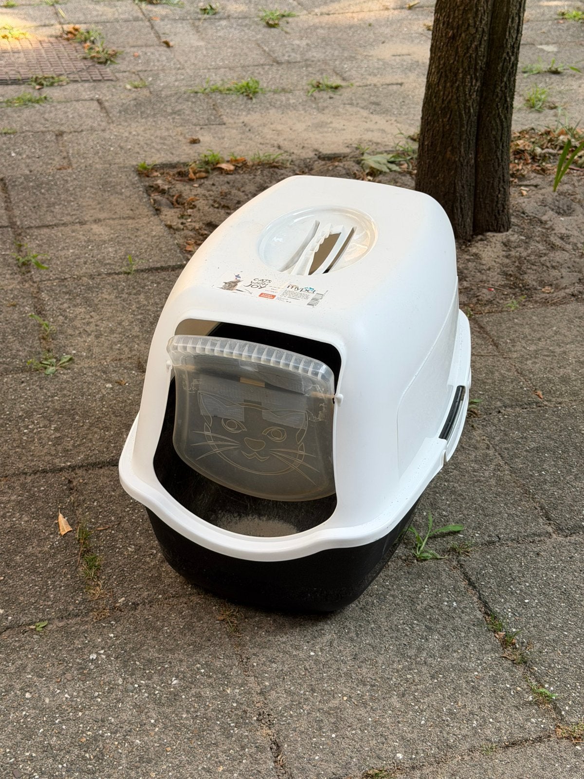 Kattenbak, Ophalen, Gebruikt, Gesloten