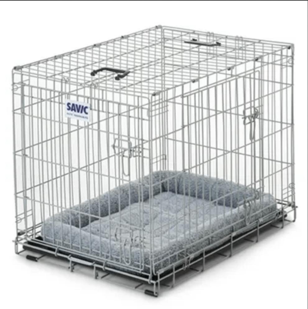 Savic Dog Residence Hondenbench incl. kussen, Ophalen, Zo goed als nieuw