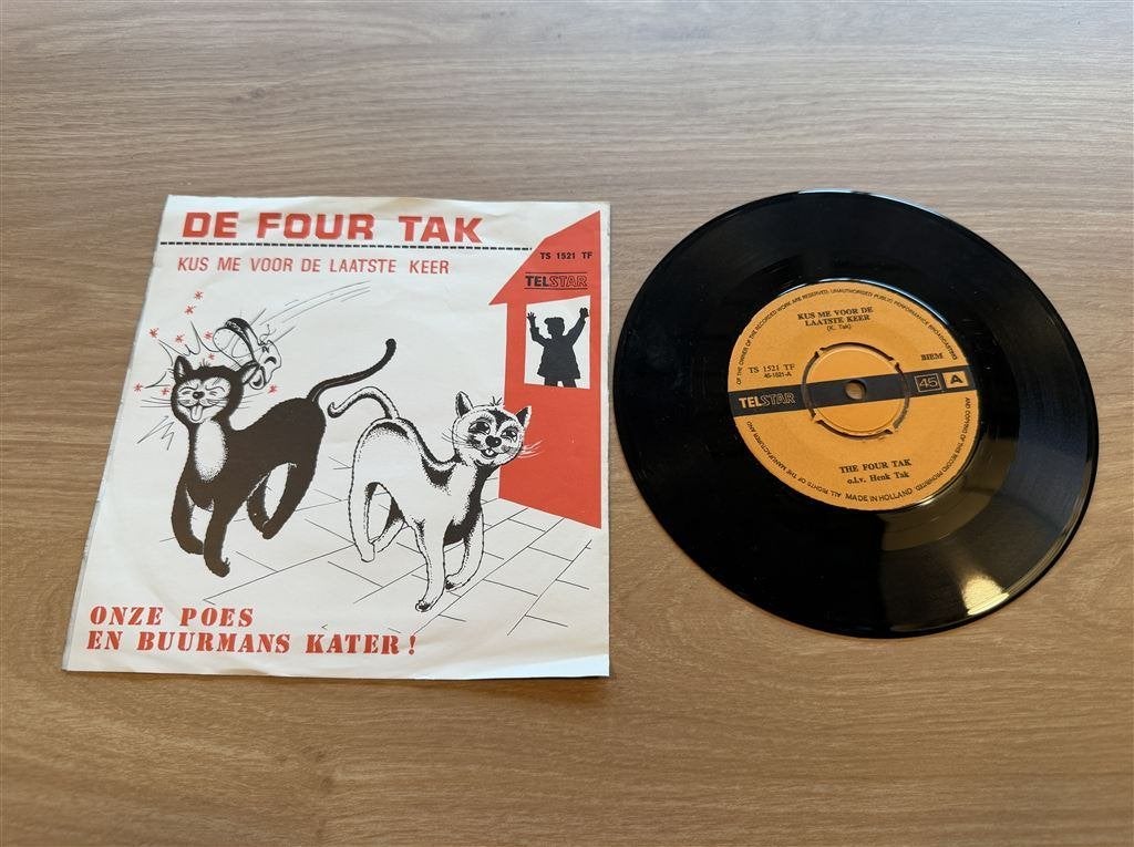 De Four Tak - kus me voor de laatste keer, Ophalen of Verzenden, Zo goed als nieuw, Nederlandstalig