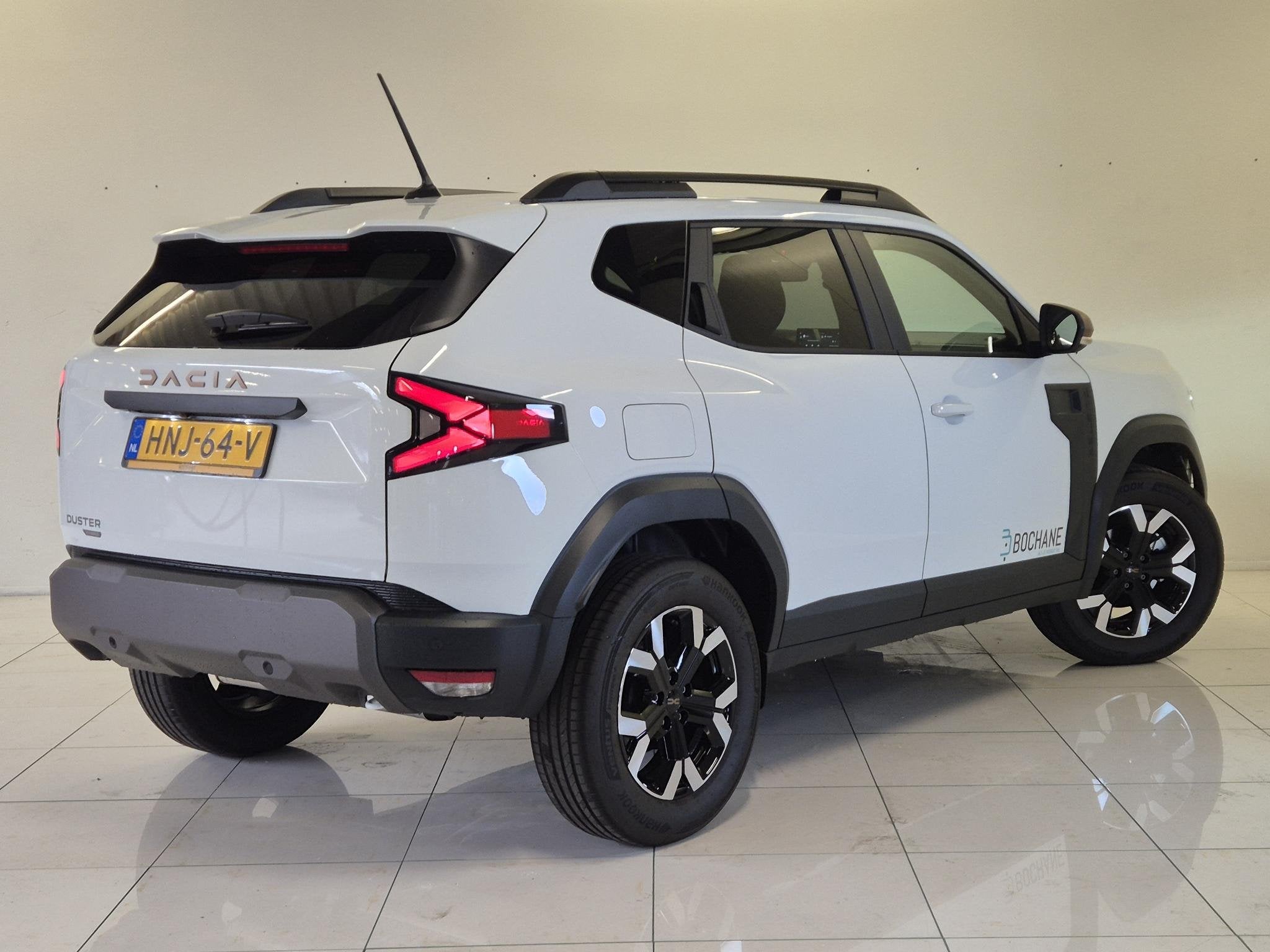 Dacia Duster 1.6 Hybrid 140 Extreme | DEMO | Apple CarPlay /, Auto's, 4 cilinders, Wit, Origineel Nederlands, Bedrijf