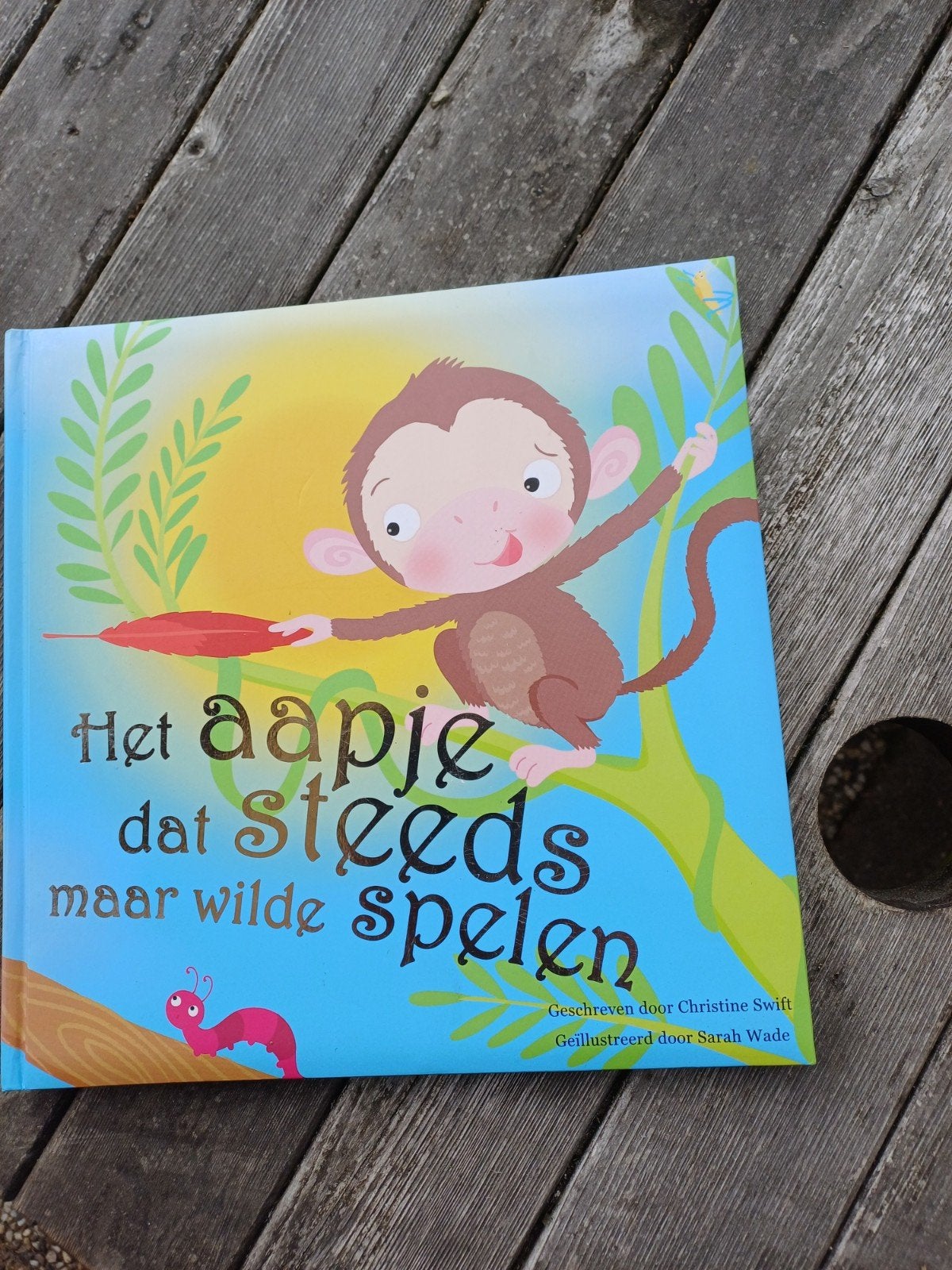 Het aapje dat steeds maar wilde spelen - Kinderboek, Fictie algemeen, Jongen of Meisje, Ophalen of Verzenden, Zo goed als nieuw