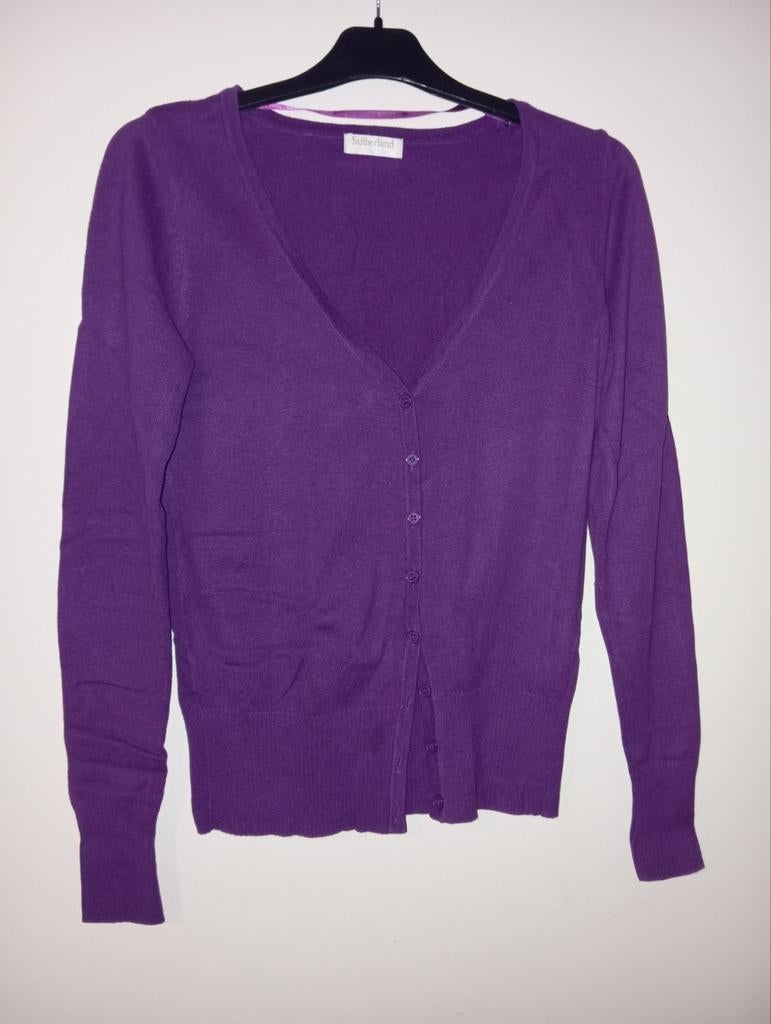Paars vest van Sutherland - Maat S, Kleding | Dames, Sutherland, Paars, Ophalen of Verzenden, Zo goed als nieuw