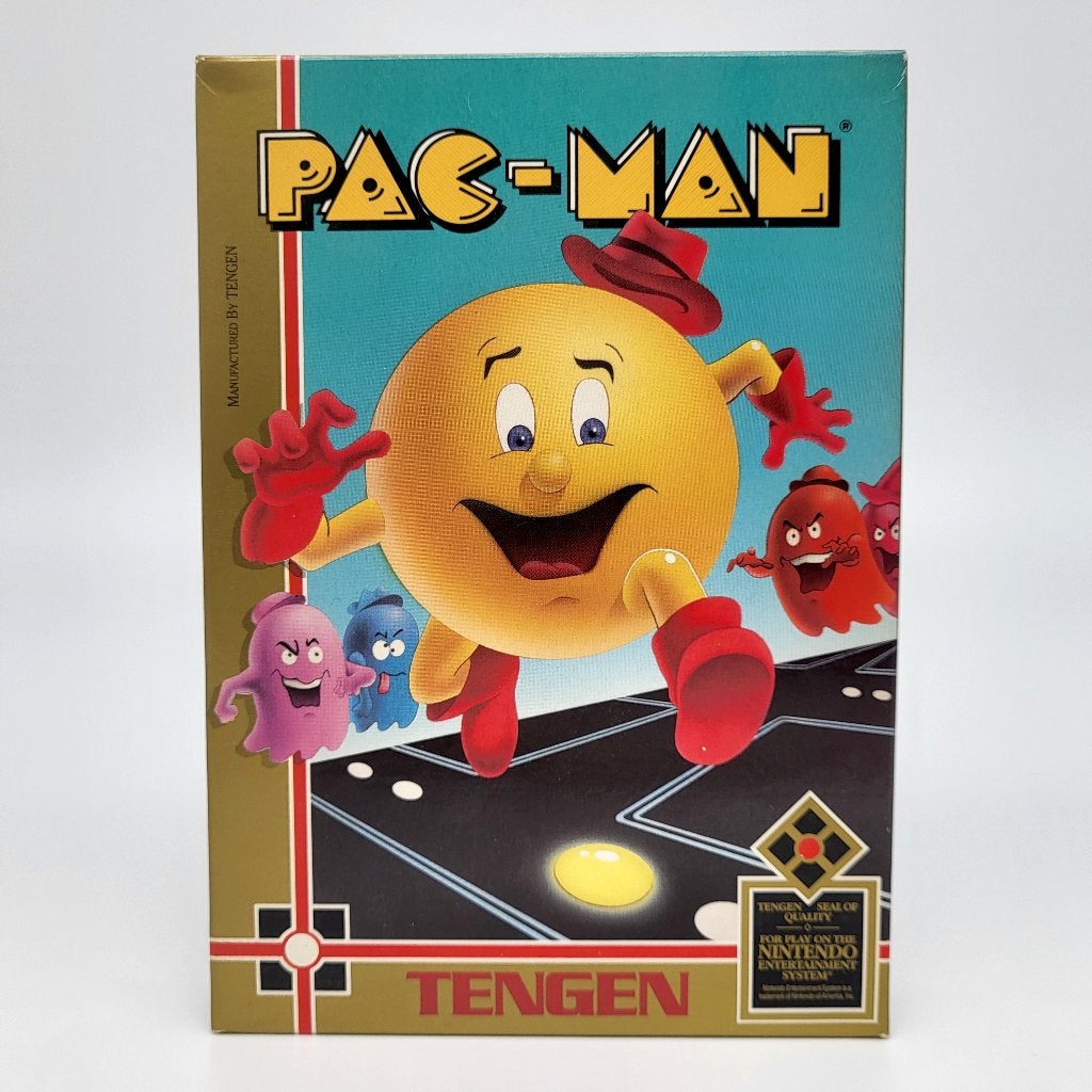 Pac-Man - Tengen Nintendo NES - CIB - Near Mint, Spelcomputers en Games, Verzenden, Overige genres, 1 speler, Zo goed als nieuw