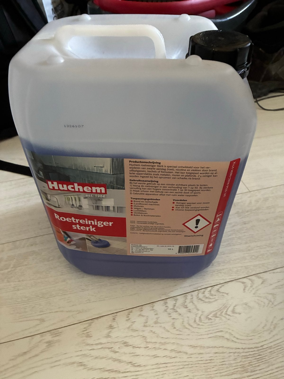 Huchem Roetreiniger Sterk, Ophalen, Zo goed als nieuw