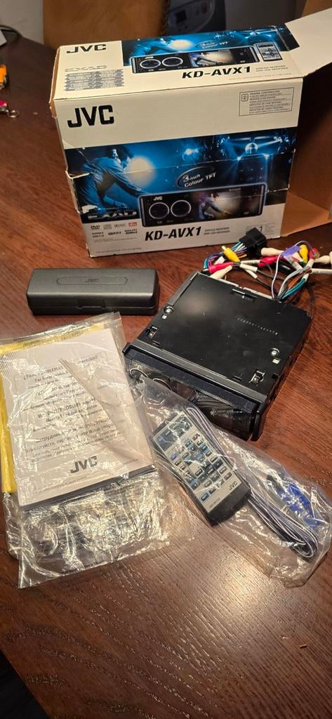 Jvc autoradio dvd speler, Ophalen of Verzenden, Gebruikt