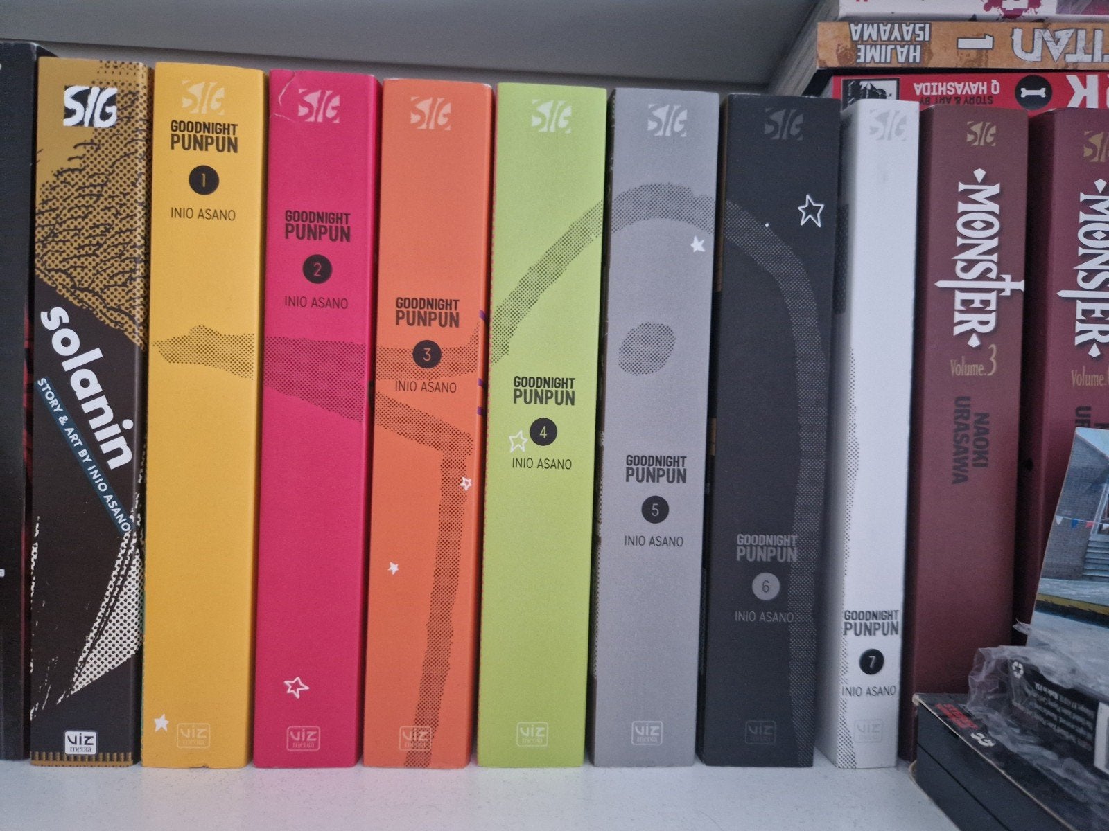 Goodnight Punpun Manga Complete  1-7, Boeken, Complete serie of reeks, Ophalen of Verzenden, Gelezen