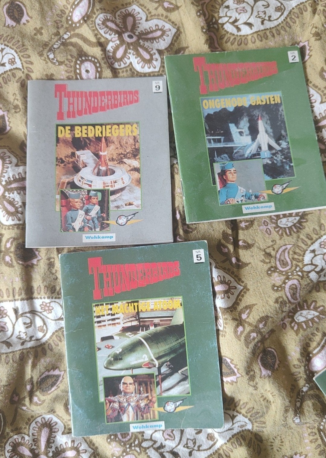 Thunderbirds Boekjes - Nummers 2, 5 en 9 - Wehkamp Uitgave, Ophalen of Verzenden, Zo goed als nieuw, Gerry Anderson