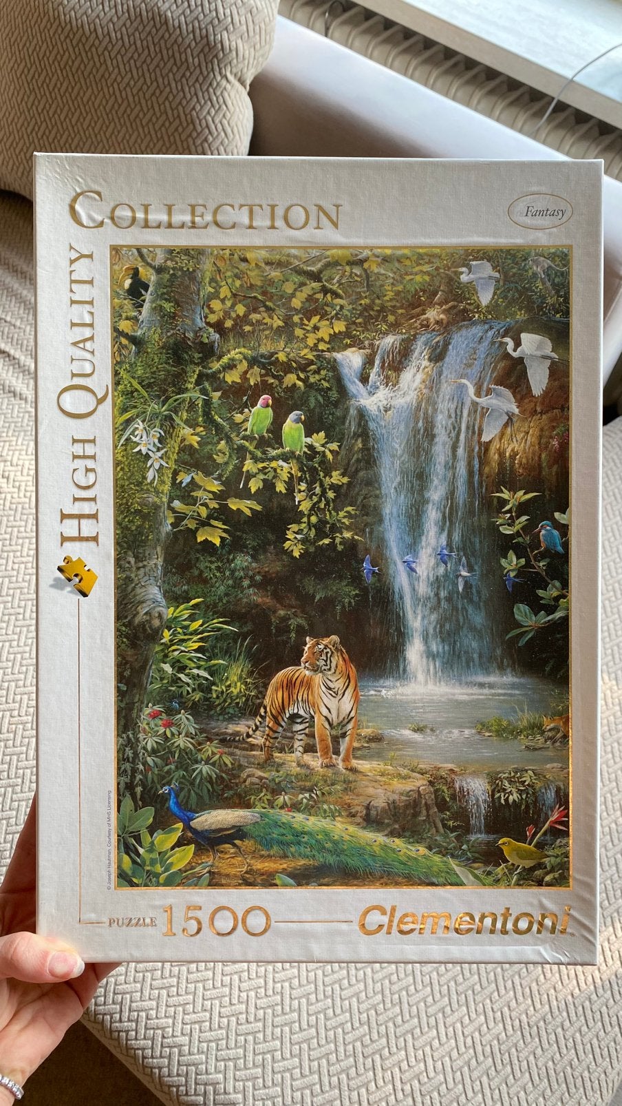 Puzzle 1500 Clementoni Nature and Animals, Ophalen of Verzenden, 500 t/m 1500 stukjes, Zo goed als nieuw