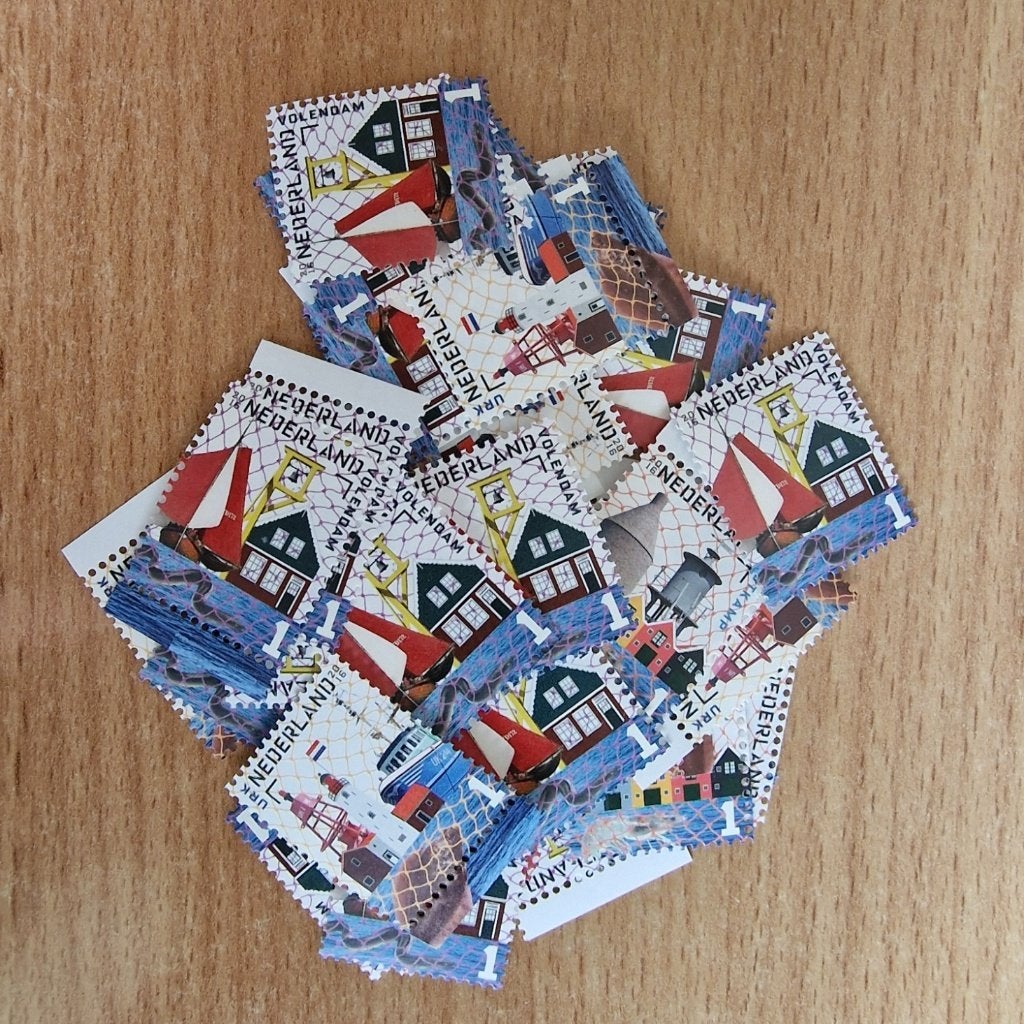 50x Tarief 1 nominaal frankeergeldig €70,-. Kleinformaat., Ophalen of Verzenden, Na 1940, Postfris
