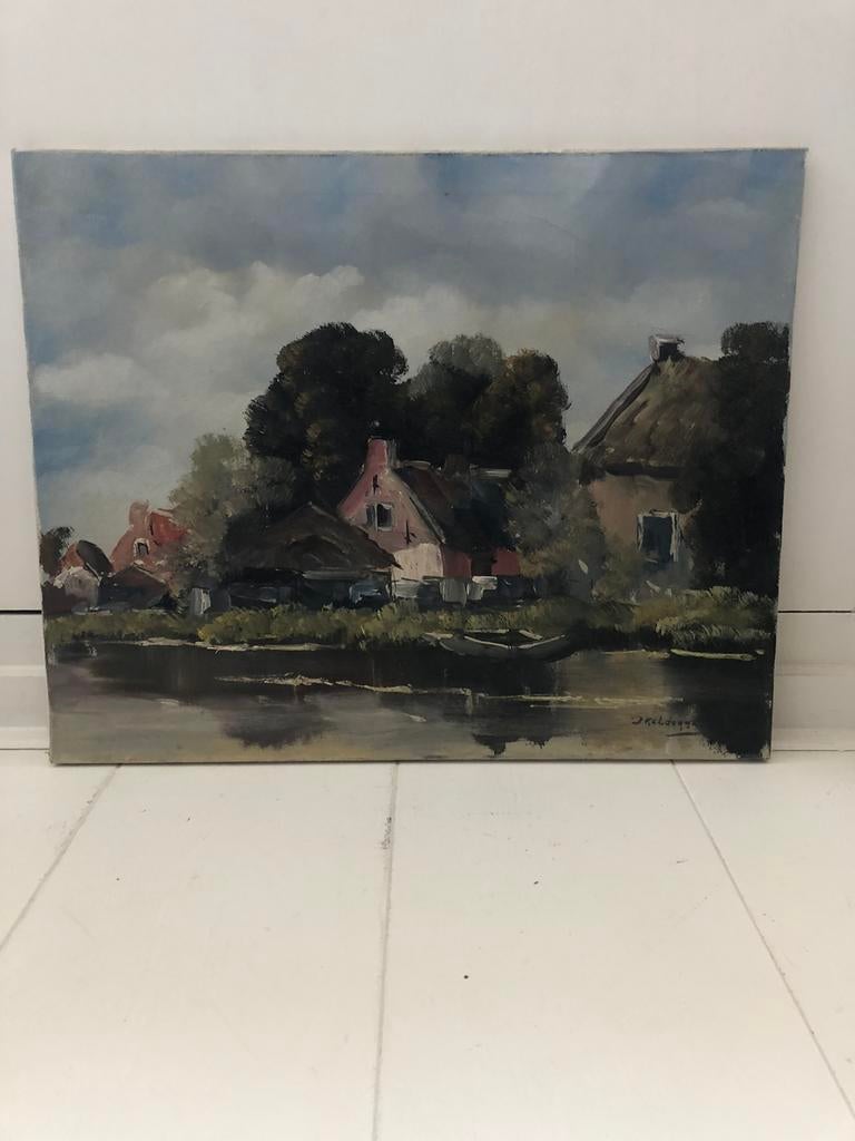 Jan Kelderman. 50x40, Antiek en Kunst, Ophalen