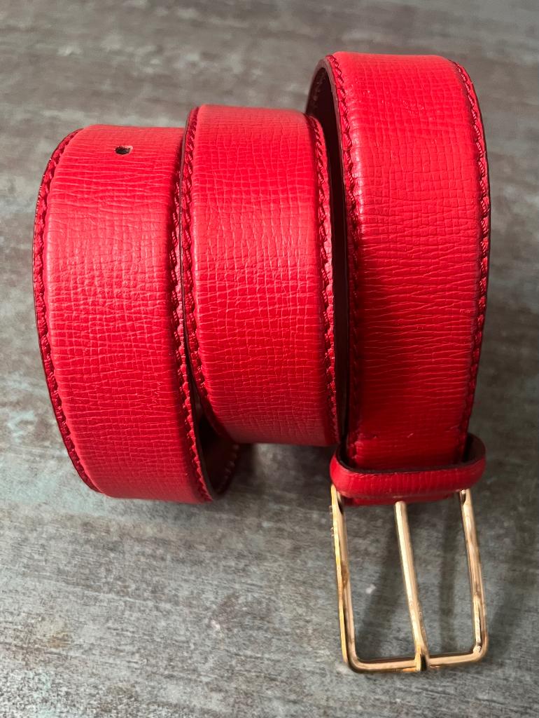 Prachtige MaxMara leren riem/ceintuur.  85 cm., Kleding | Dames, 80 tot 90 cm, Echt leder, Max Mara, Ophalen of Verzenden
