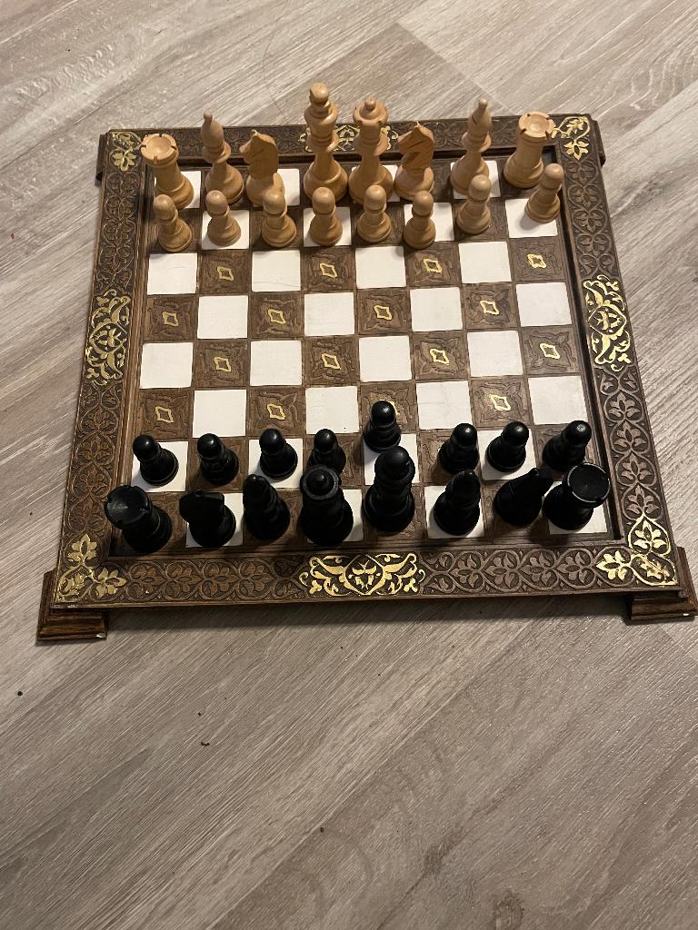Schaakspel, Hobby en Vrije tijd, Gezelschapsspellen | Bordspellen, Een of twee spelers, Ophalen of Verzenden, Gebruikt