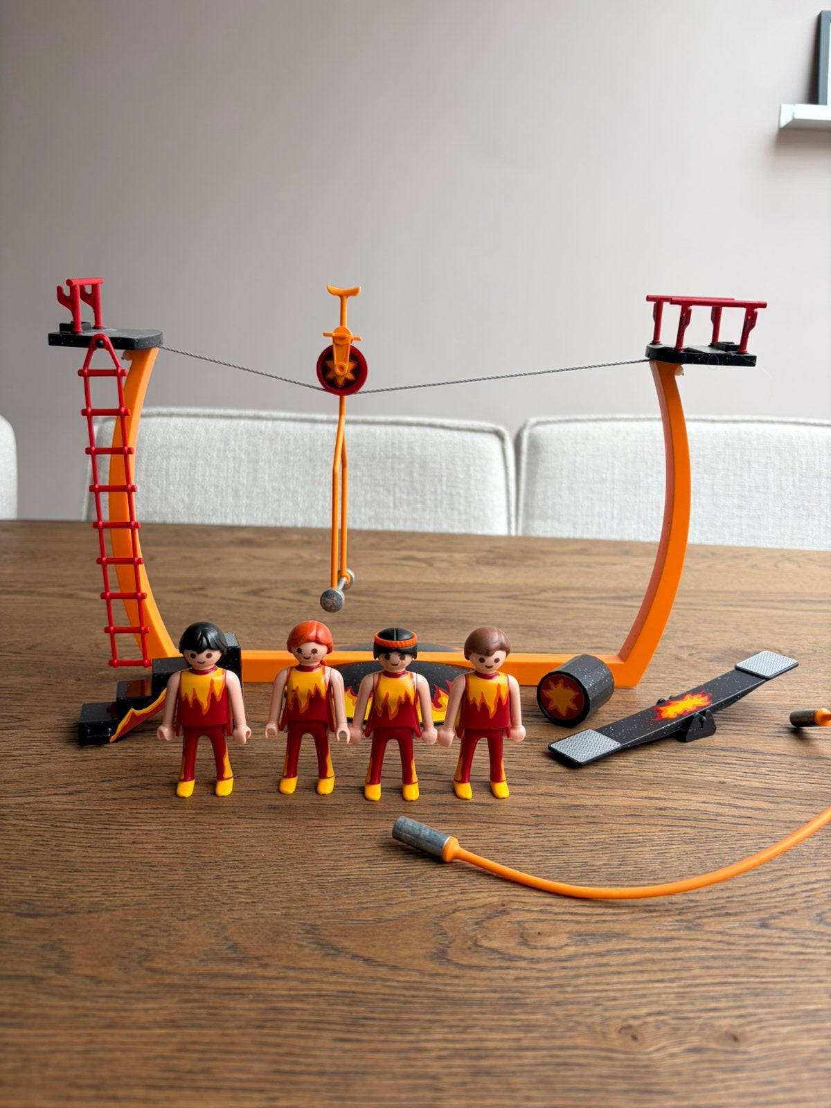 Playmobil Acrobaten 4236, Ophalen of Verzenden, Gebruikt, Complete set