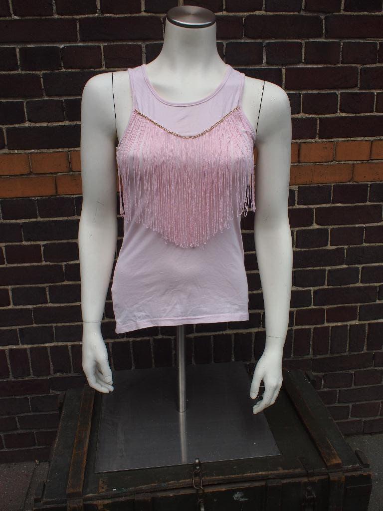 Roze Top met franjes maat S, Kleding | Dames, Maat 38/40 (M), Ophalen of Verzenden, Zo goed als nieuw, Roze