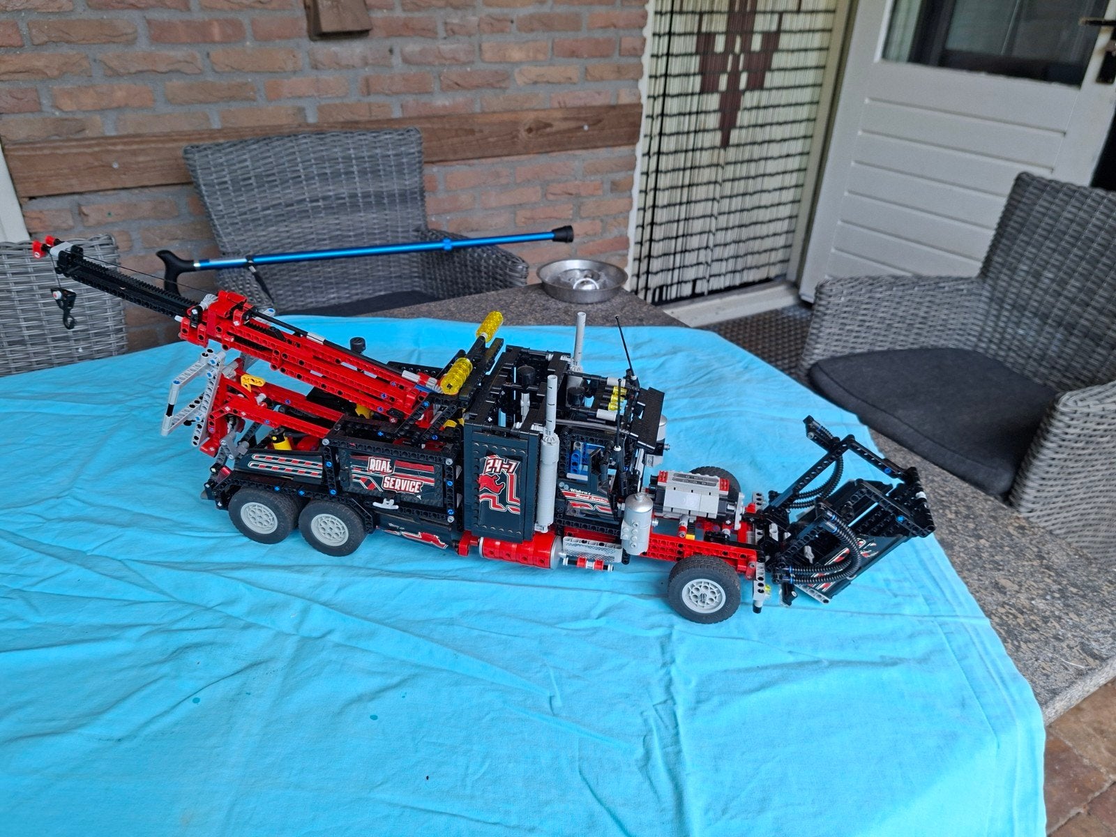Lego Technic Kraanwagen (42070), Ophalen of Verzenden, Gebruikt, Overige merken
