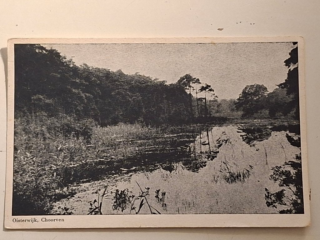 oisterwijk choorven, Ophalen of Verzenden, 1940 tot 1960, Gelopen, Noord-Brabant
