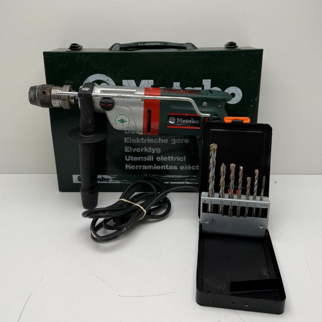 metabo sbe7651 Klopboormachine | Met Garantie, Metabo, Zo goed als nieuw, Support@metabo.com, Metabo Corporation, Metabo-Werke GmbH, 
72622 Nürtingen
Germany