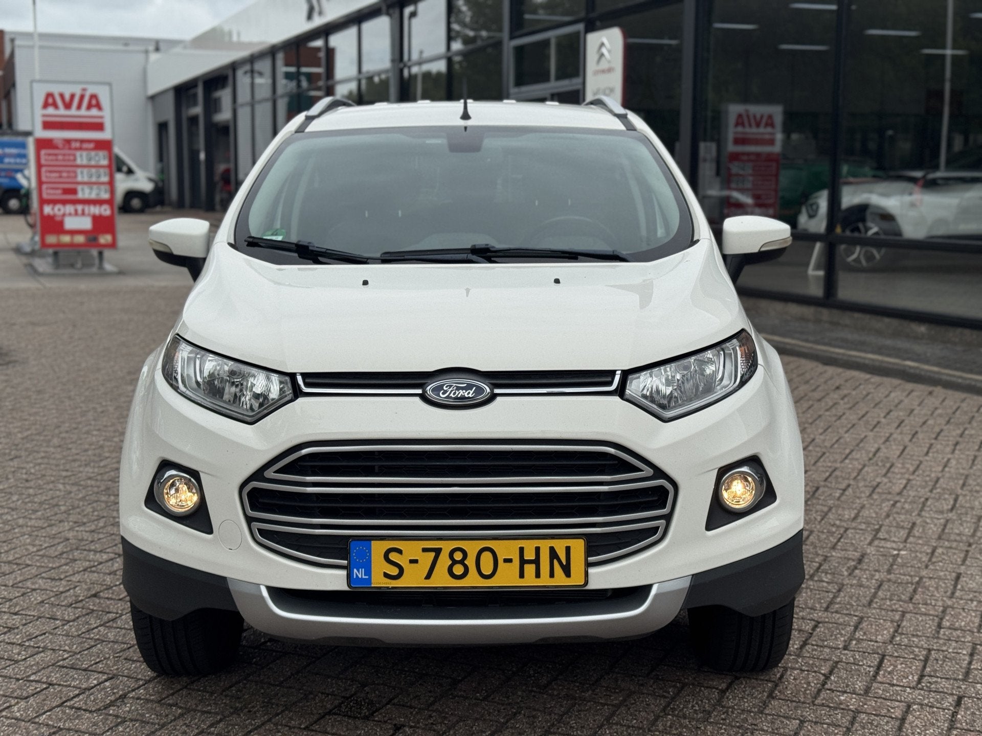 Ford EcoSport 1.5 Ti-VCT Titanium Automaat|Navigatie|Hoogzit, Wit, Bedrijf, SUV of Terreinwagen, Geïmporteerd