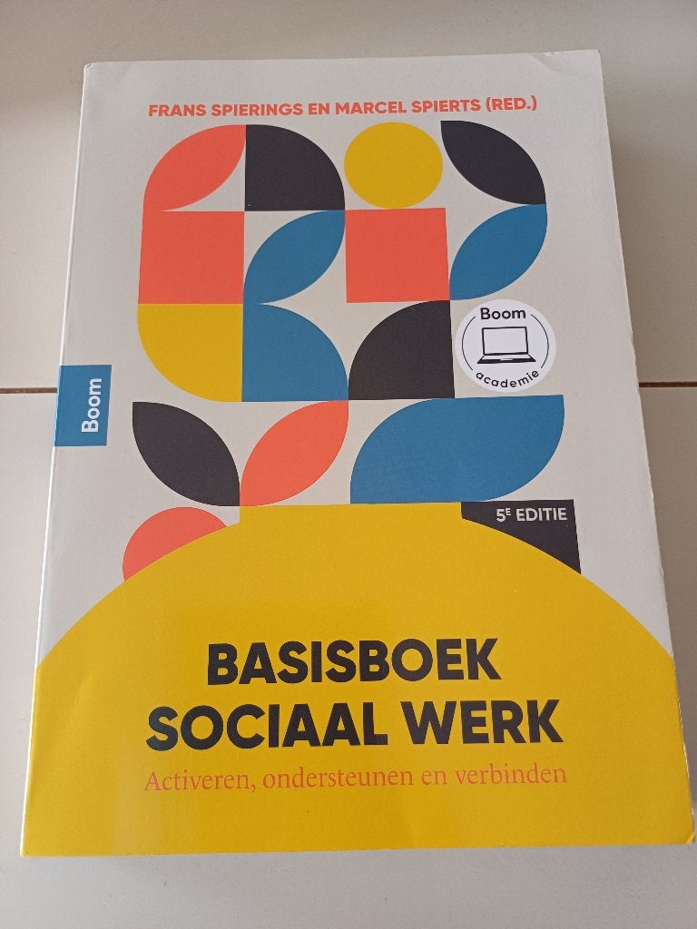 Basisboek sociaal werk, Boeken, Studieboeken en Cursussen, Verzenden, HBO, Zo goed als nieuw, Frans spierings
