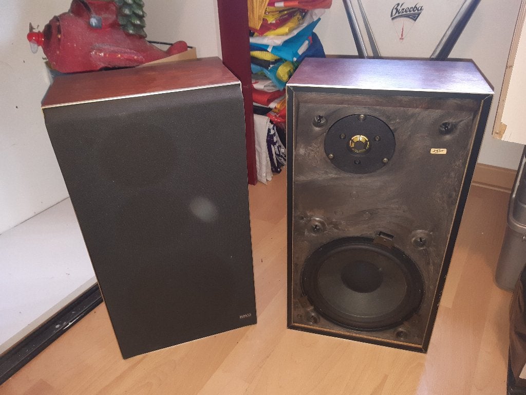 Beovox S35 speakers (Z195-63), Zo goed als nieuw, 60 tot 120 watt, Front, Rear of Stereo speakers, Ophalen