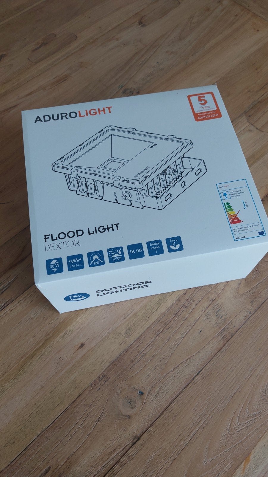 NIEUW LED buiten spot verlichting. 30W 6000K, Metaal, Overige merken, Waterbestendig, Industrieel