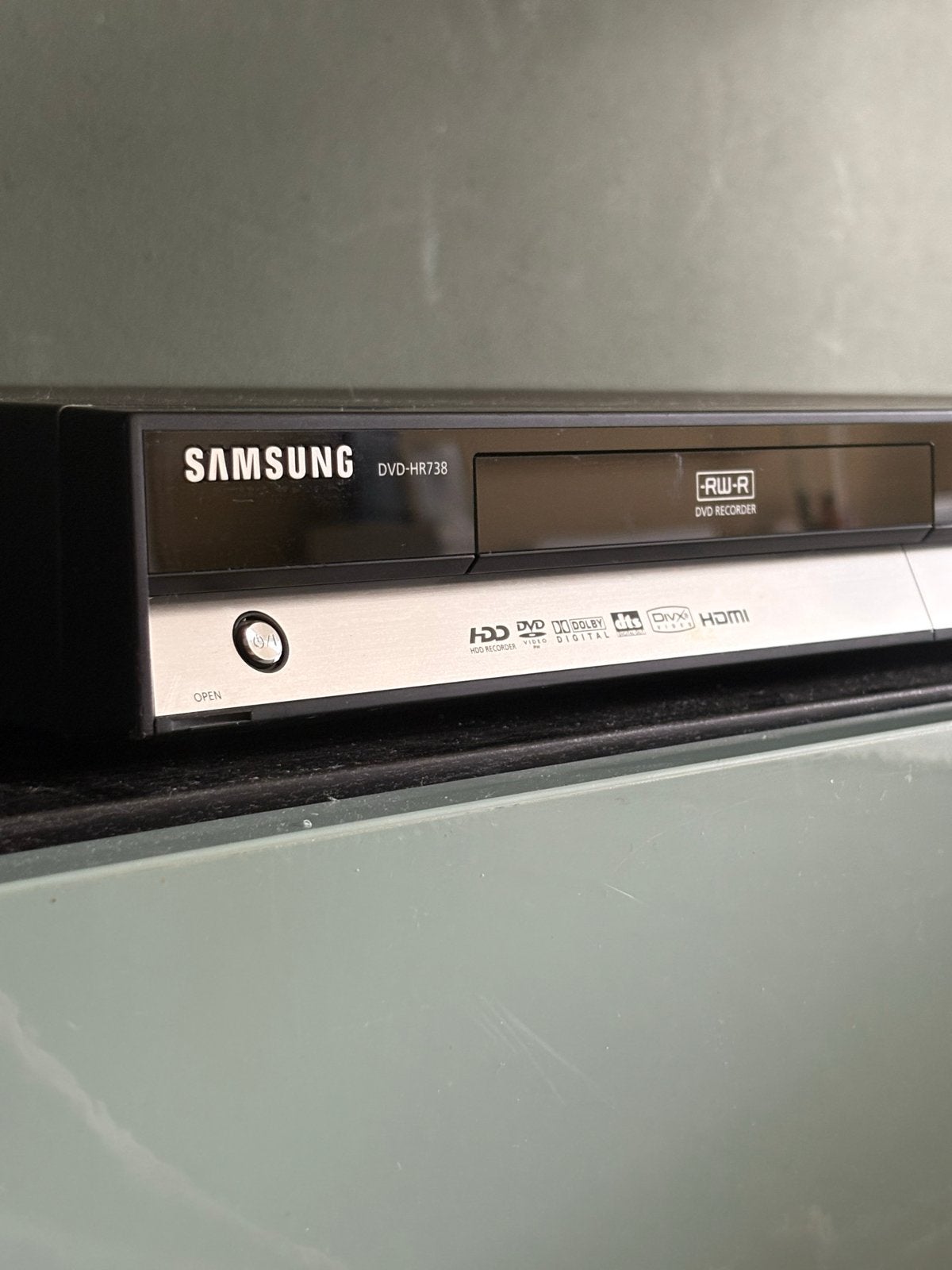 Samsung DVD-HR738 DVD-recorder met harddisk, Gebruikt, Met harddisk, Dvd-recorder, Ophalen of Verzenden