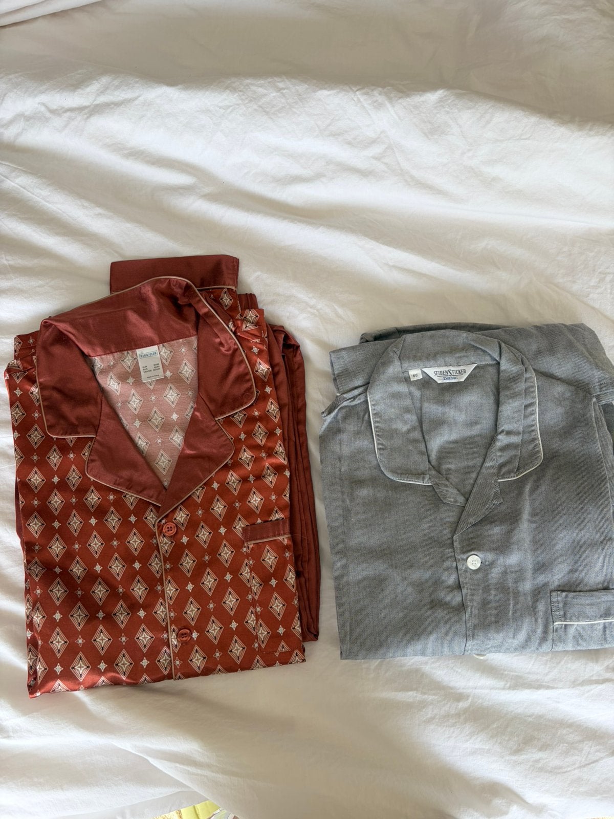 Pyjama 2 x maat 60 en maat 60/62, Ophalen of Verzenden, Gedragen, Overige maten