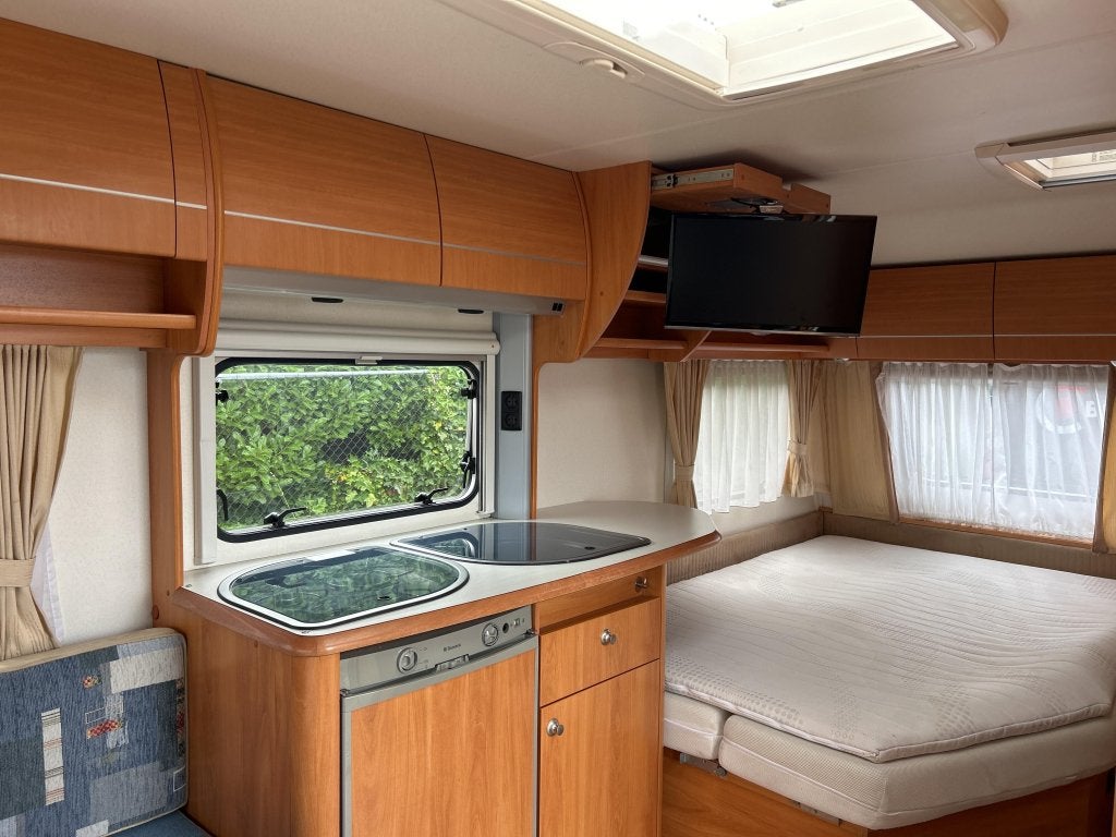 Home-Car 45 FU 2007 VOORTENT 300 XL, MOVER!!, Caravans en Kamperen, Caravans, Home-car, Home Car S.r.l., Rondzit, Schokbreker