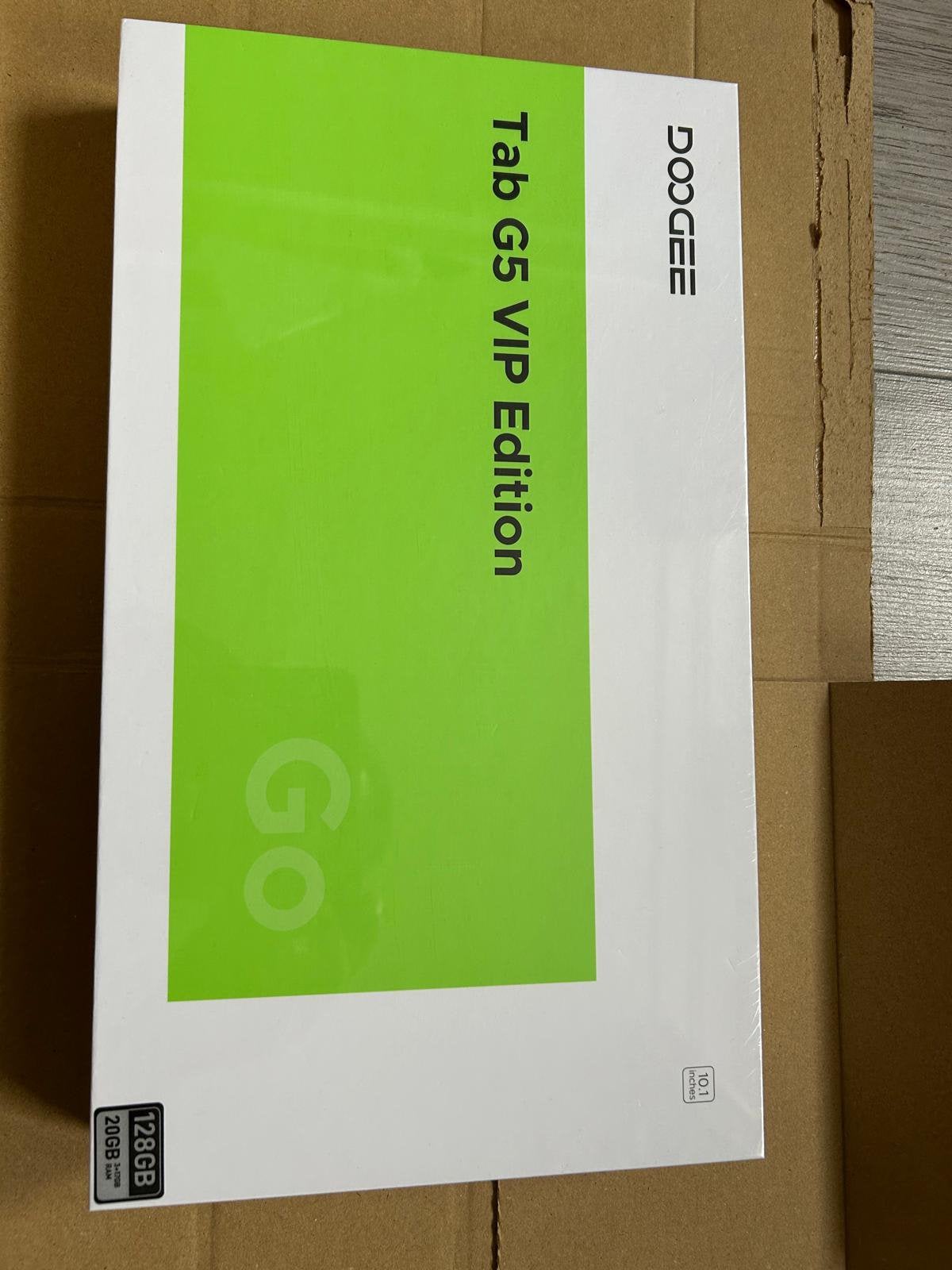DOOGEE Tab G5 VIP - Tablet - 20GB + 128GB - 4G LTE - Android, Ophalen, Nieuw