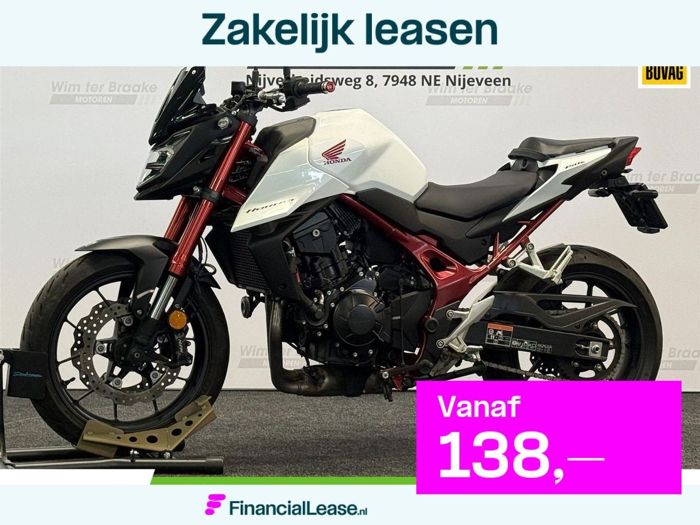 Honda CB 750 Hornet ABS - 2023, Motoren, Motoren | Honda, Bedrijf, Meer dan 35 kW, Toermotor, 755 cc