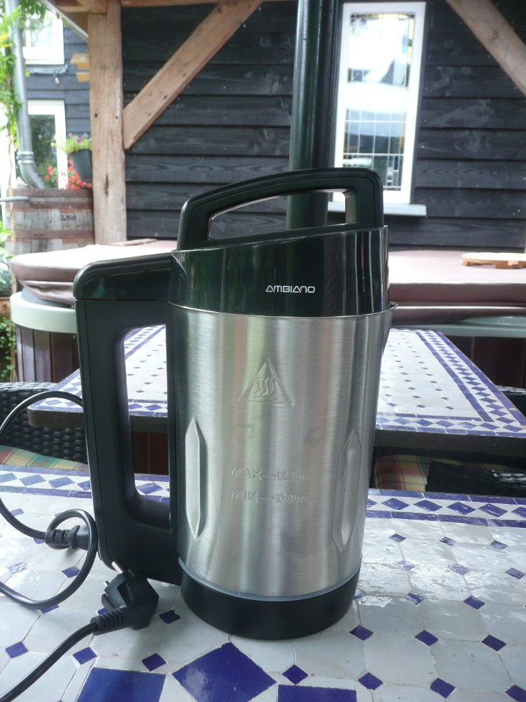 Ambiano soepmaker, soepmachine , smoothiemaker, Ophalen of Verzenden, Zo goed als nieuw, Blender