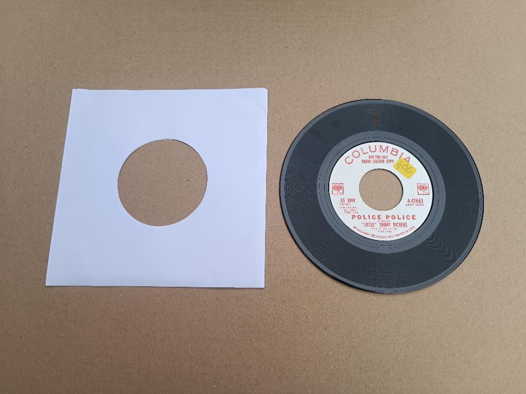 Single: Little Jimmy Dickens - Police Police/ USA, Verzenden, Gebruikt, 7 inch, Pop