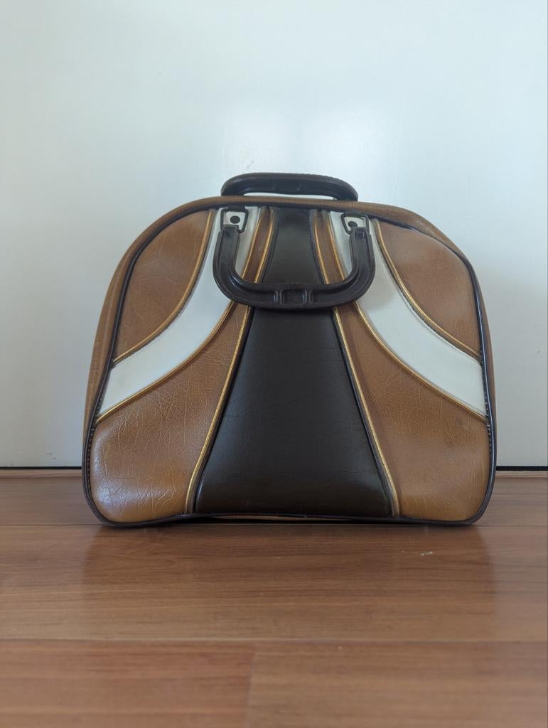 Vintage Bowling Set Jaren '80 - Tas, Bal & Schoenen, Ophalen of Verzenden, Gebruikt