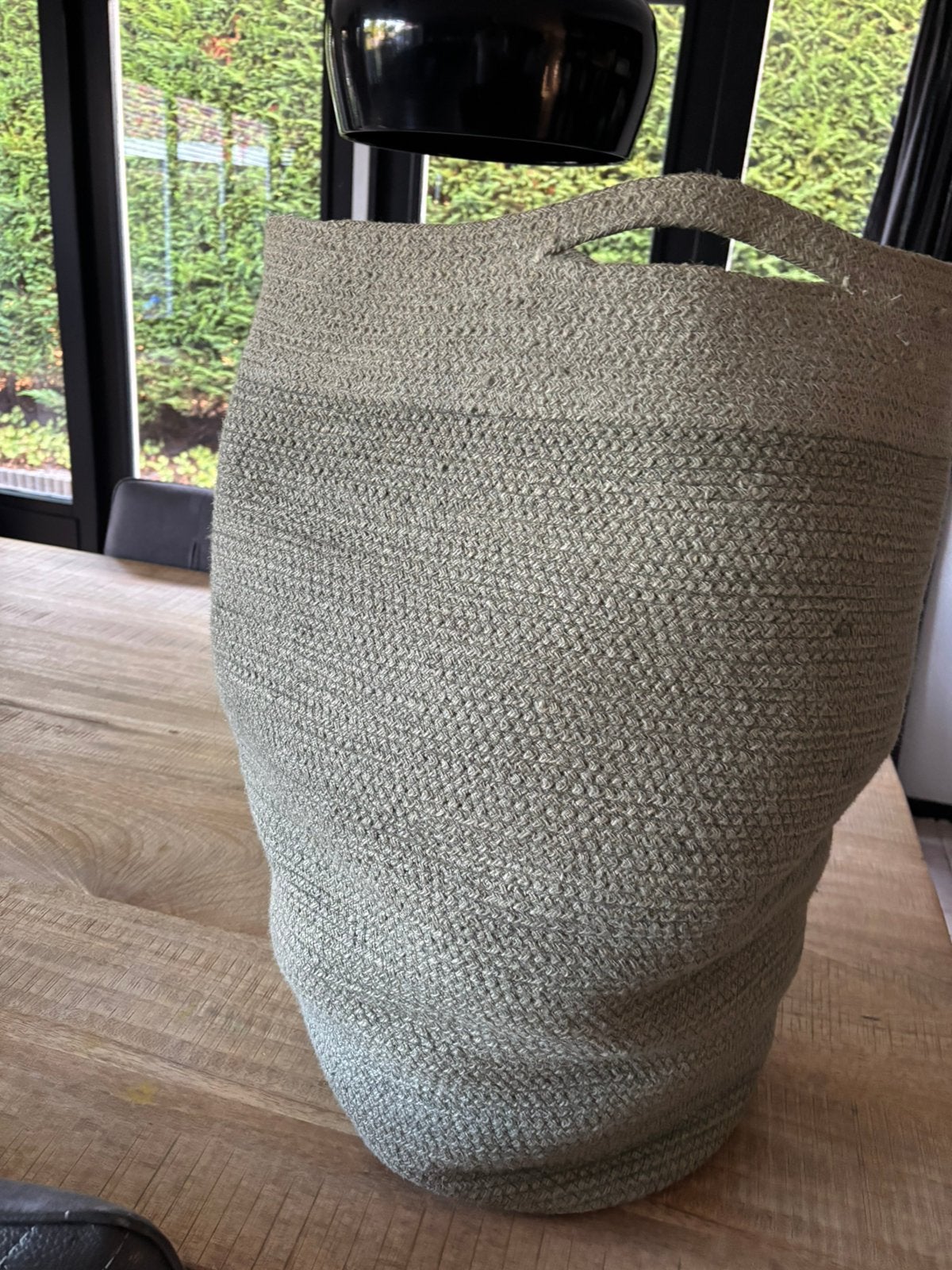 Wasmand jutten, Ophalen, Zo goed als nieuw