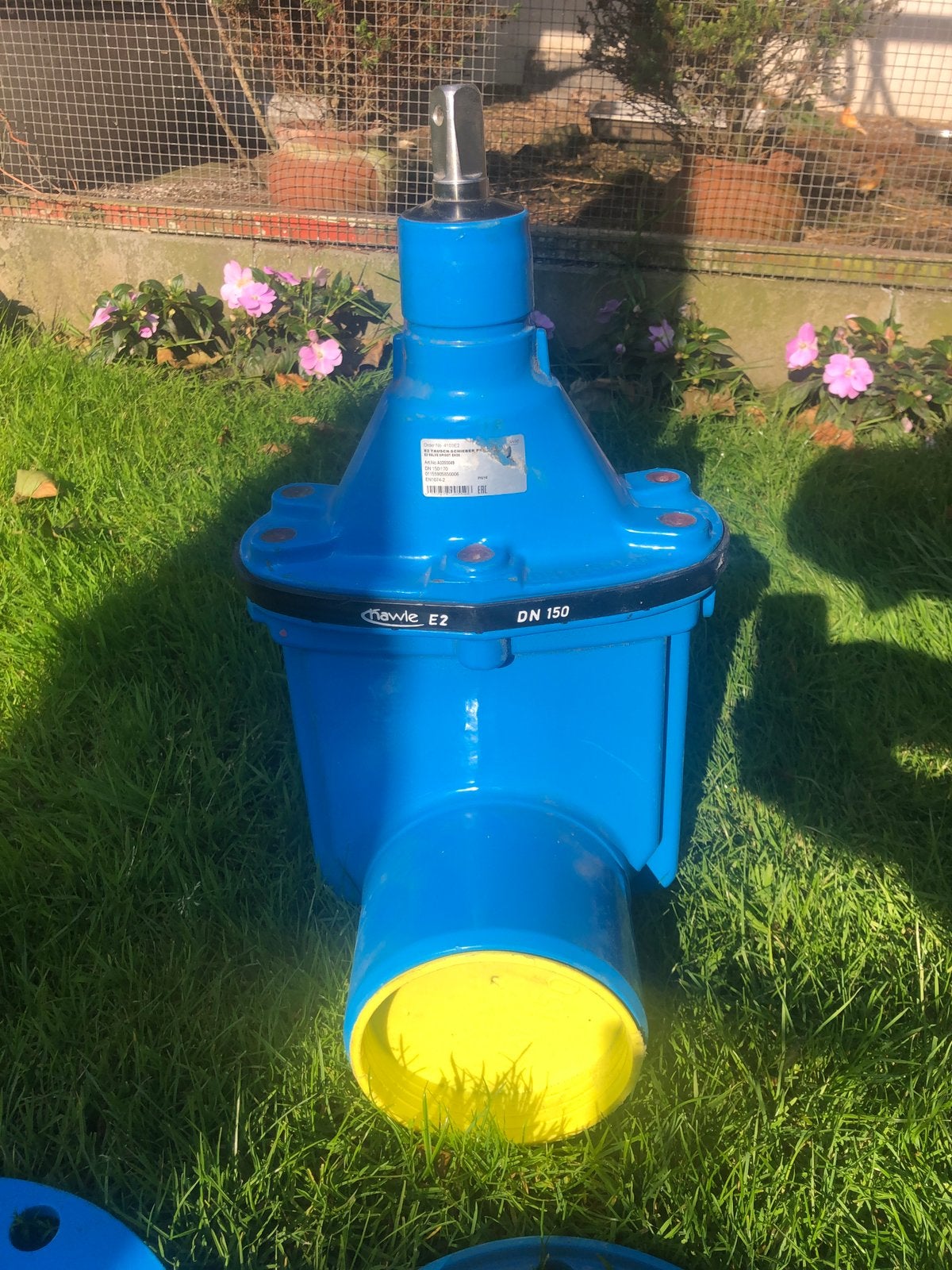 Afsluiter vijver bewatering afvoer koppeling waterbeheer, Ophalen, Nieuw