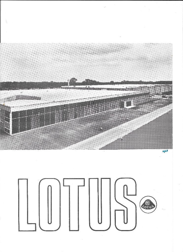 LOTUS Company-brochures, Ophalen of Verzenden, Zo goed als nieuw, Overige merken