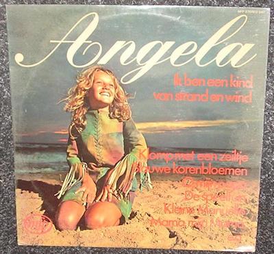 ANGELA CAPELLE  LP "IK BEN EEN KIND" PRACHTIG !!!  LP2005, Cd's en Dvd's, Vinyl | Nederlandstalig, Gebruikt, Inclusief binnenhoes