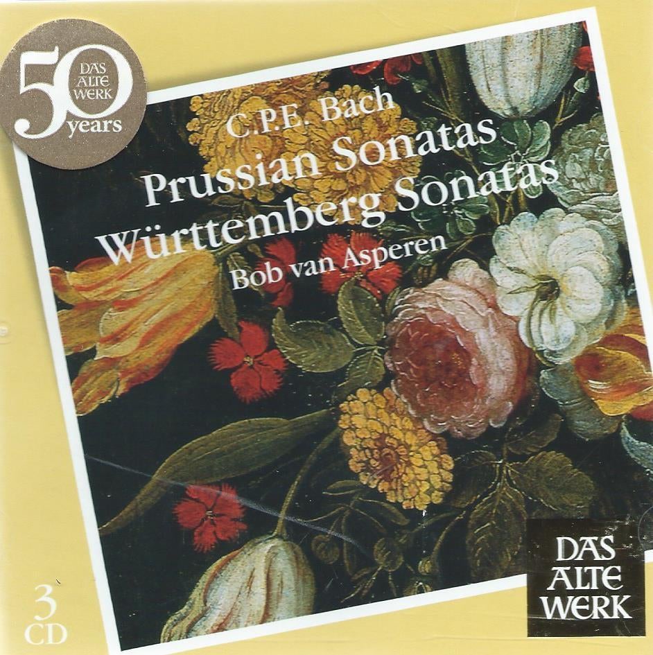 NIEUW 3CD CPE Bach: Prussian & Wurtemberg Sonatas / Asperen, Ophalen of Verzenden, Barok, Nieuw in verpakking, Kamermuziek